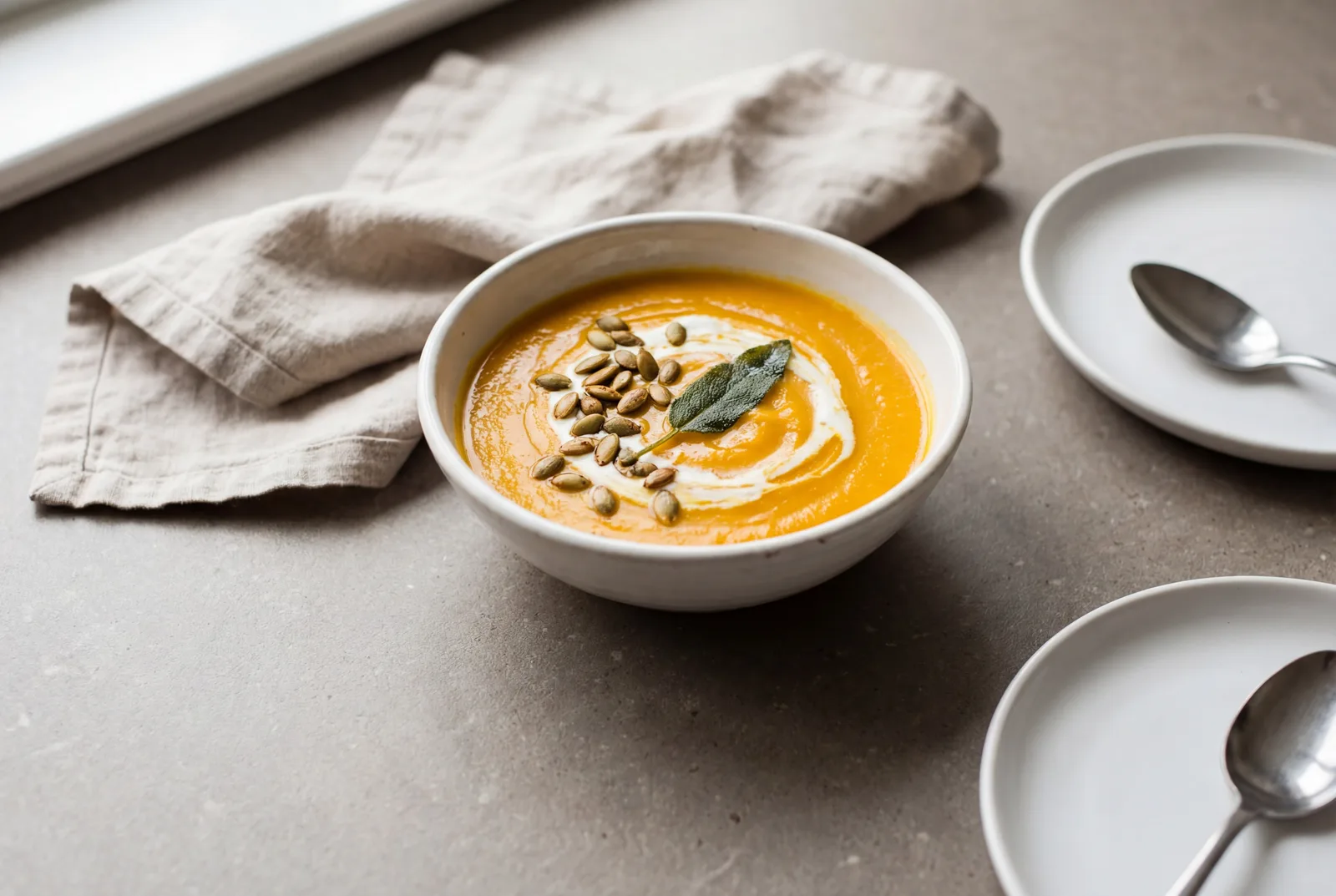 Roasted Butternut Squash Soup