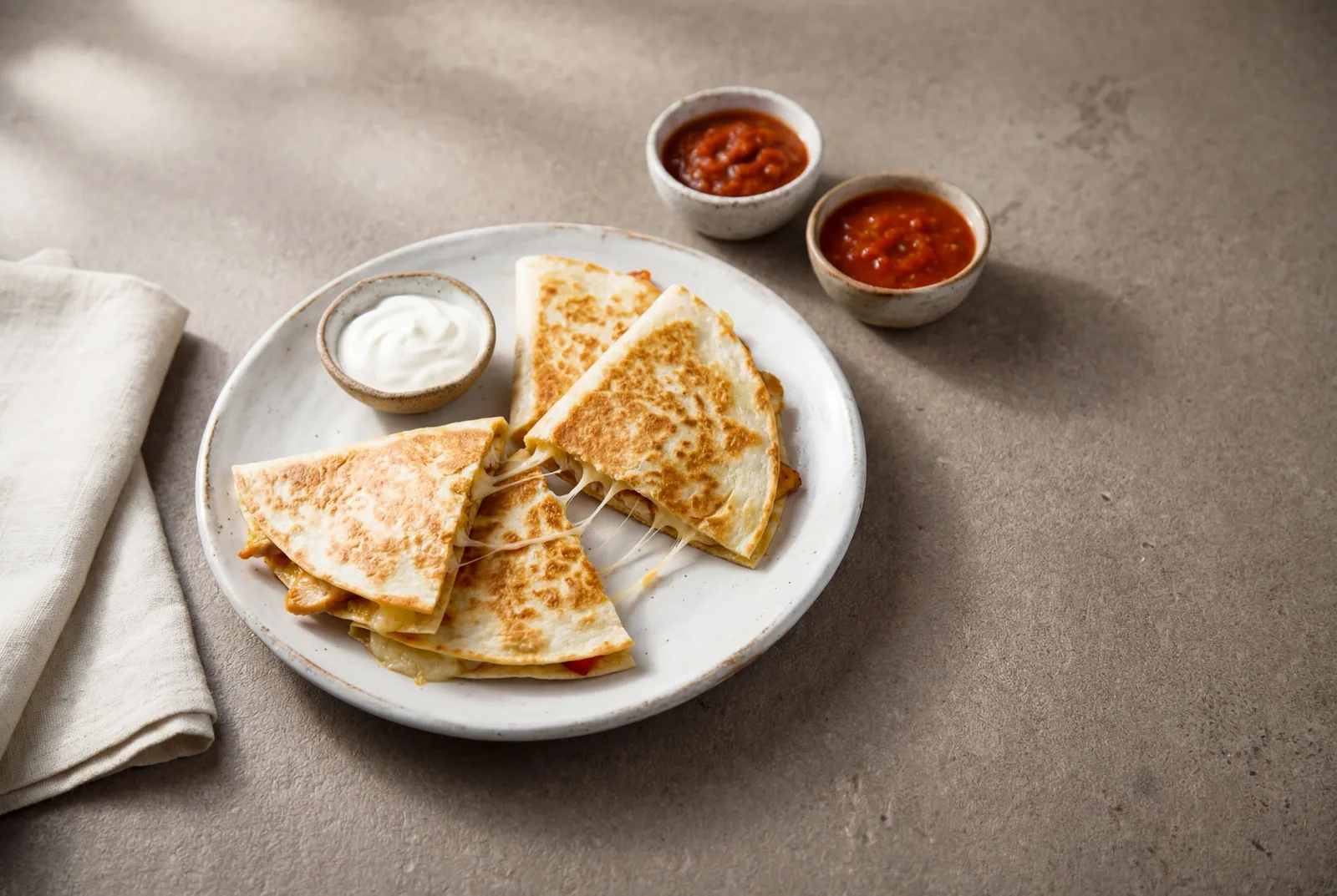 Chicken Quesadilla (Corn Tortilla)