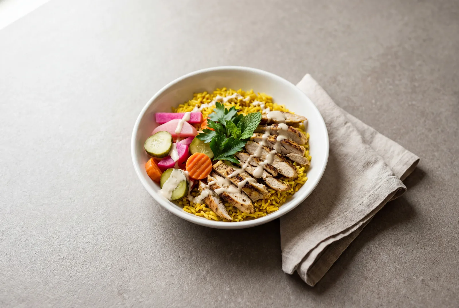 Chicken Shawarma Bowl