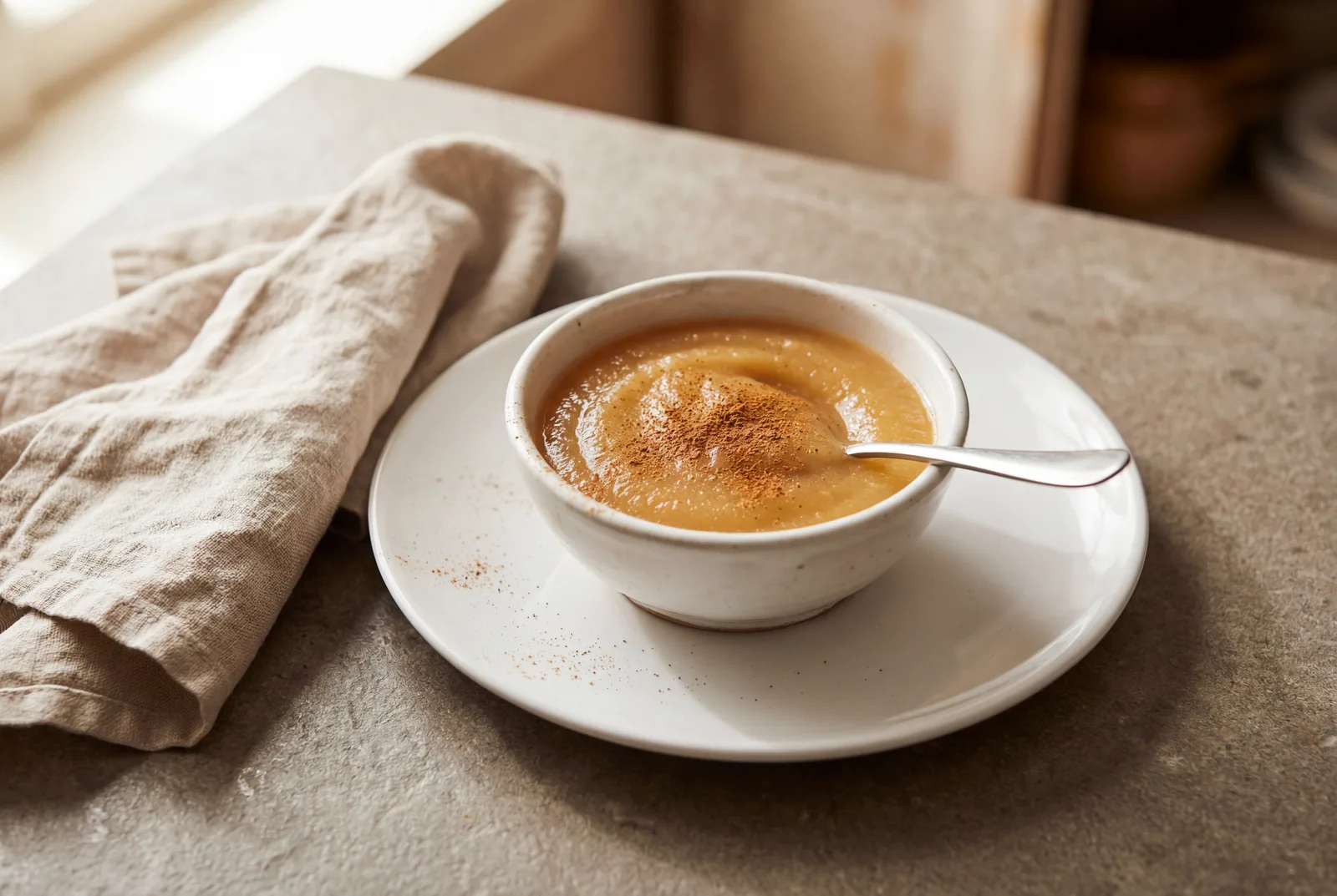 Homemade Smooth Applesauce