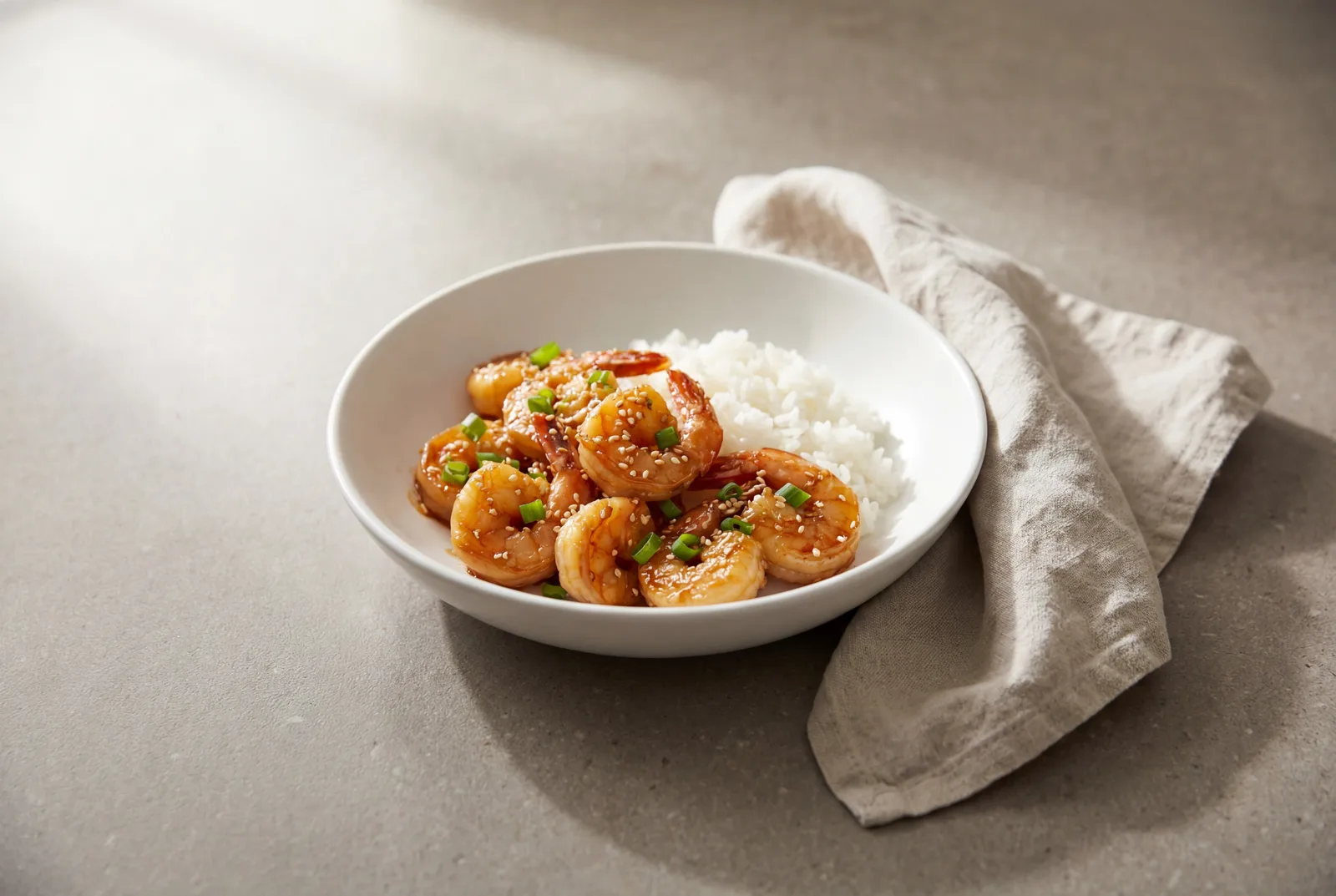 Honey Garlic Shrimp