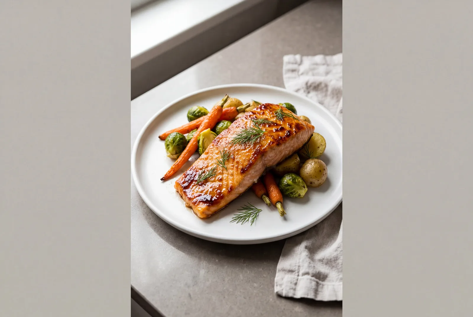Maple Glazed Salmon