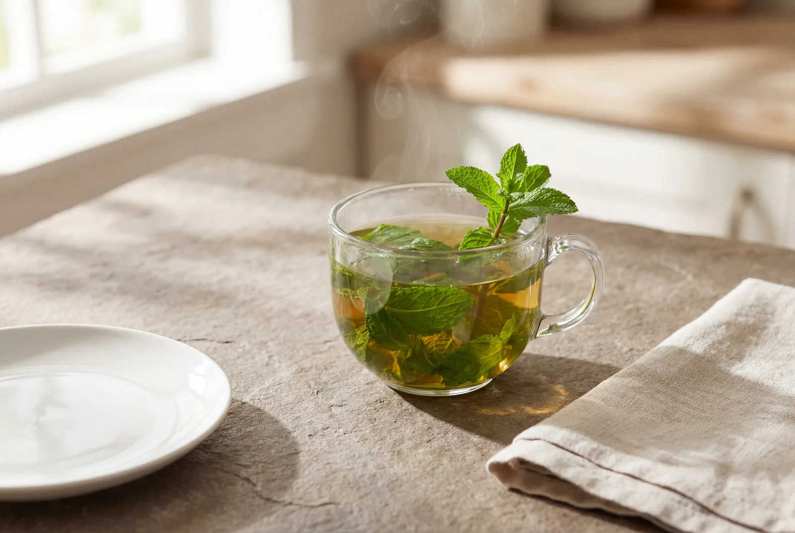 Fresh Mint Tea