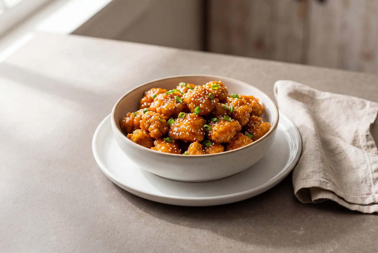 Orange Chicken (Baked)