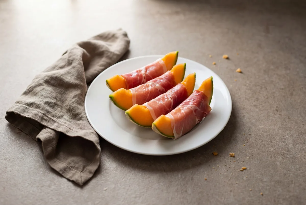 Prosciutto-Wrapped Melon