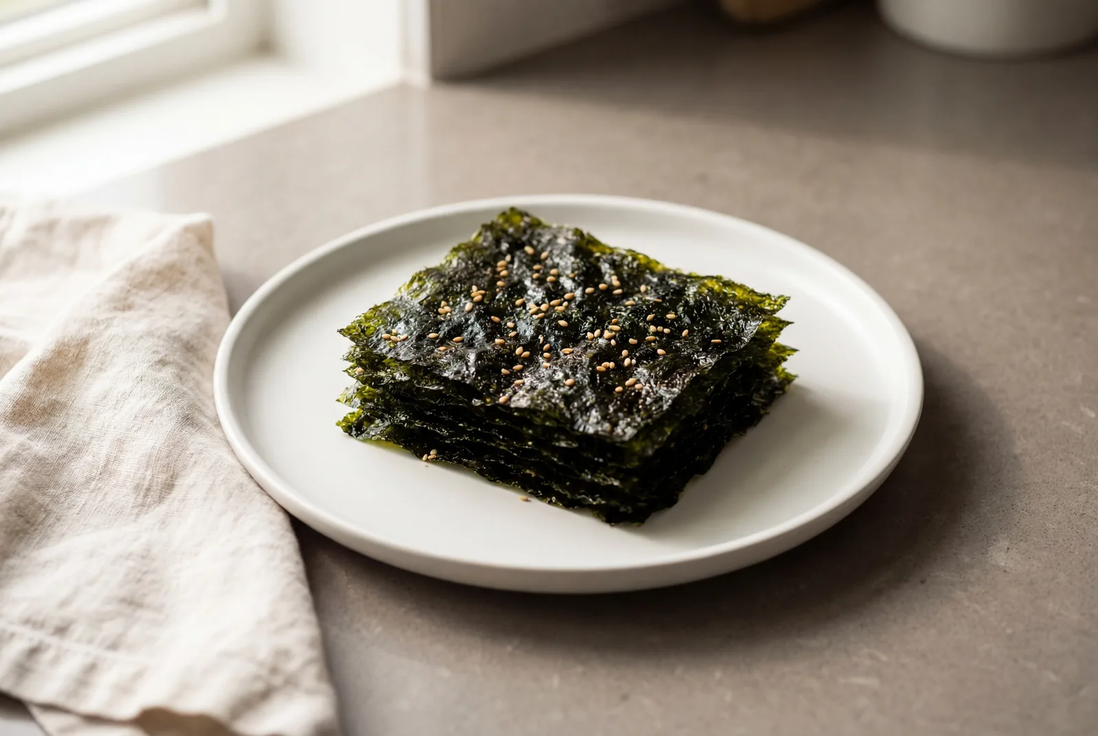 Seasoned Seaweed Snacks