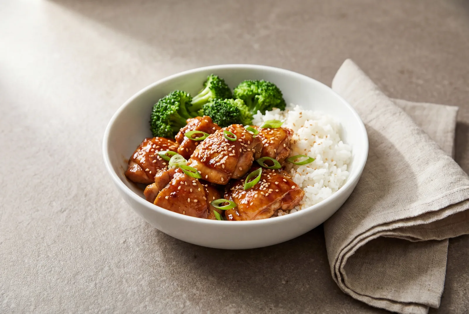 Teriyaki Chicken Rice Bowl