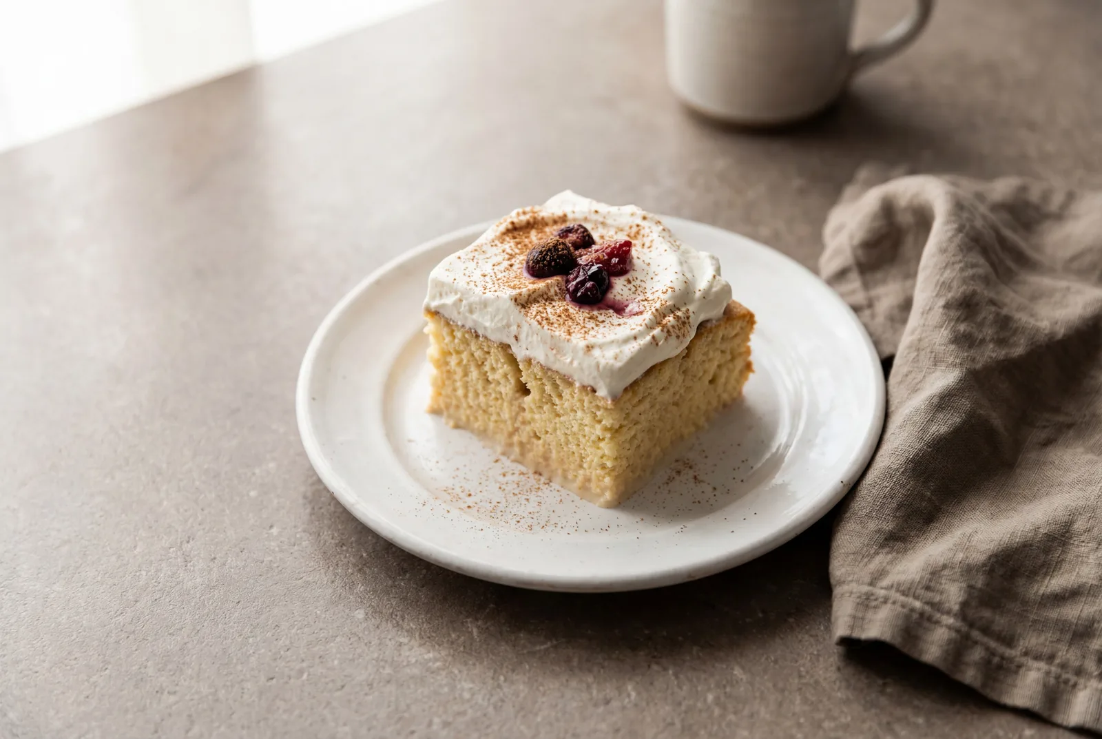 Tres Leches Cake (Lactose-Free)