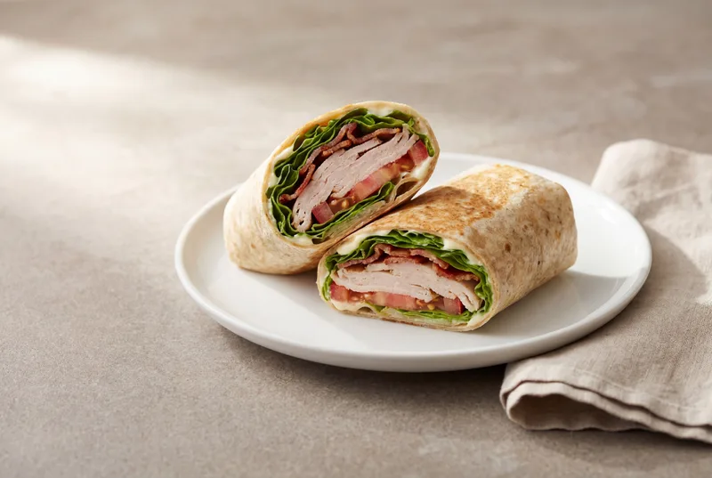 Turkey Club Lettuce Wrap